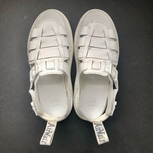 White Fisherman Sandals